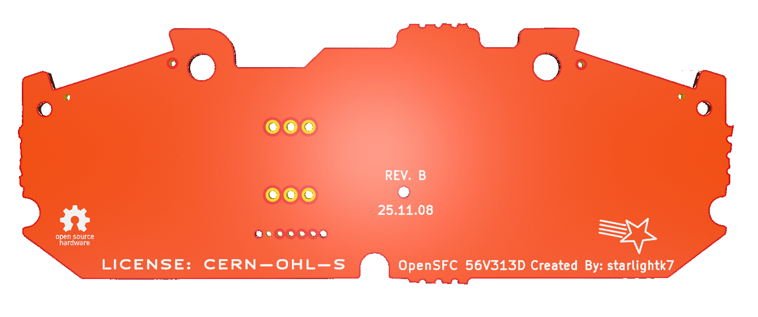 OpenSFC 56V313D 1992 model controller, back.